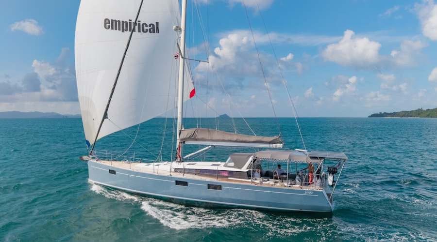 Imperia under assym spinnaker