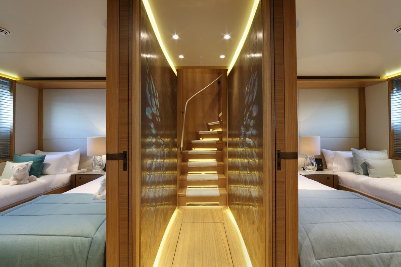 SOLIS lower deck hallway